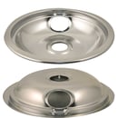 Range Drip Pan, 8-in (Chrome)