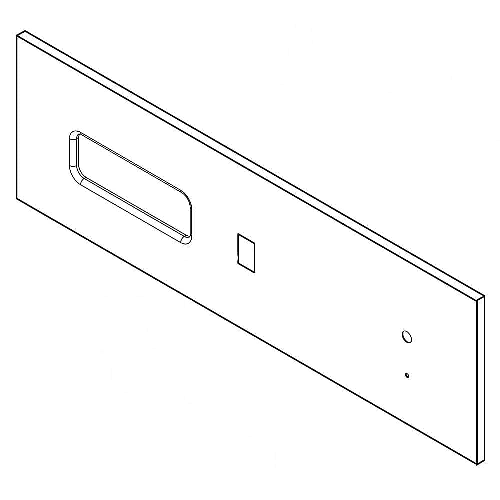 Part #w10199941, Maytag Wall Oven Control Panel (White) / 5.00 x 8.00 x 7.00