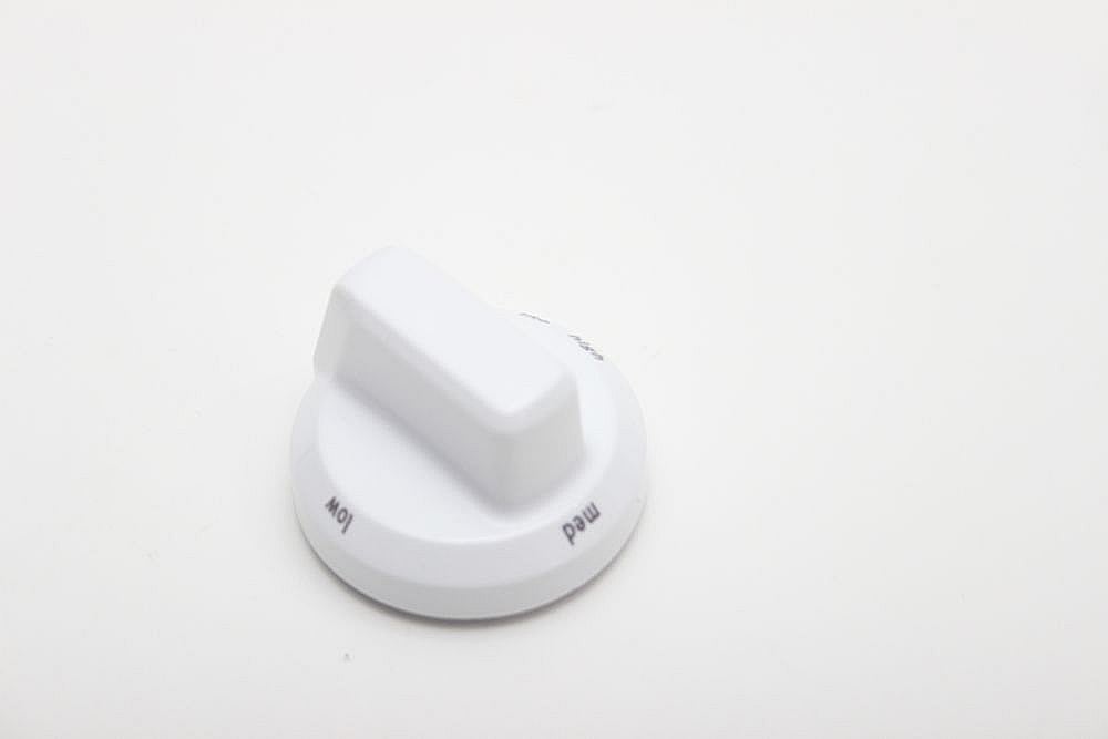 Photo of GE Part #wpw10200192, Ran Surface Burner Knob | 2.12 x 2.00 x 1.25 from Repair Parts Direct