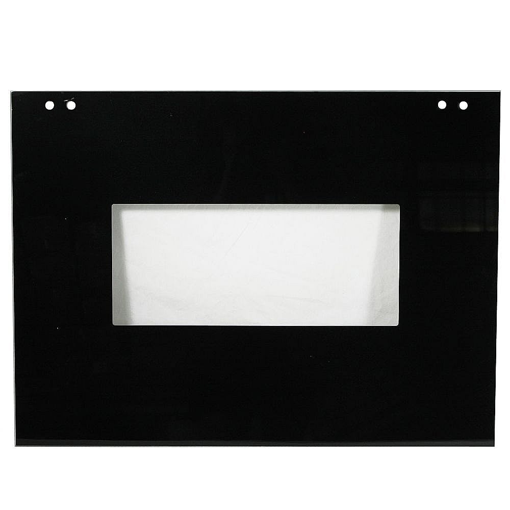 Photo of Wall Oven Door Outer Panel (Black) from Repair Parts Direct