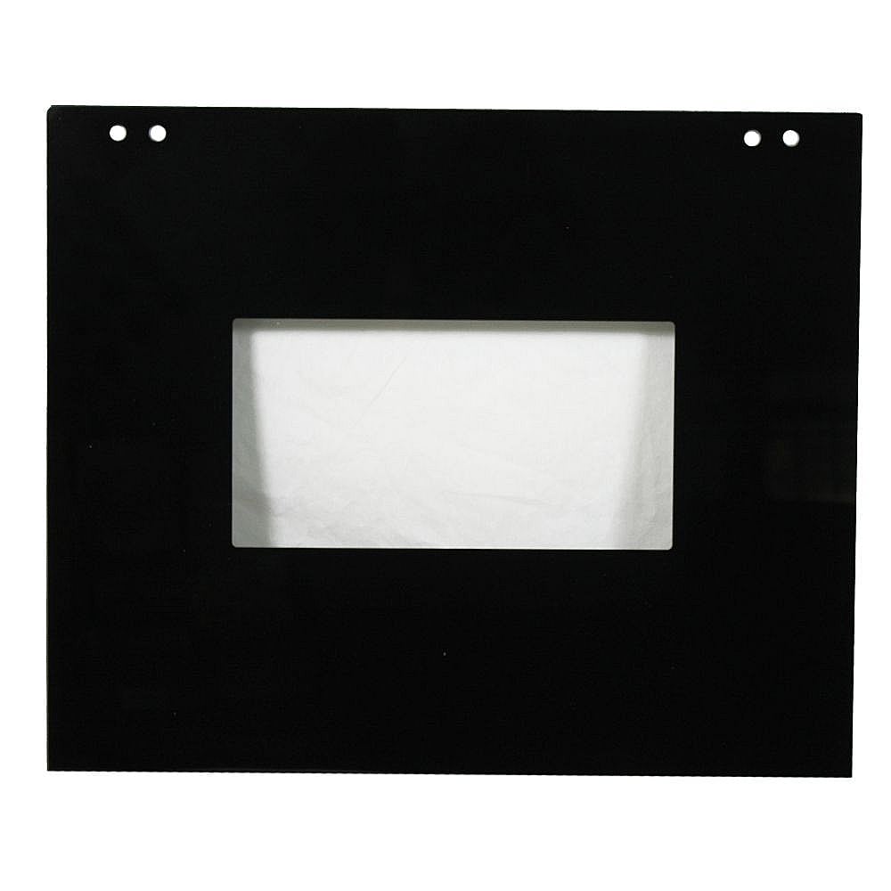 Photo of Wall Oven Door Outer Panel (Black) from Repair Parts Direct