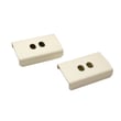 Wall Oven Door Glass Retainer (biscuit) W10205119