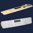 Range User Interface Board (white) for Whirlpool GW397LXUT06 - Part W10207930