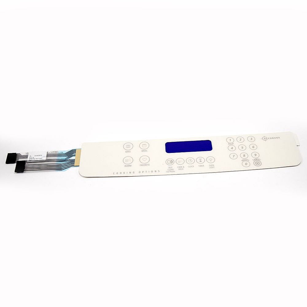 Part #wpw10207932, Range Membrane Switch / 6.50 x 3.00 x 0.05
