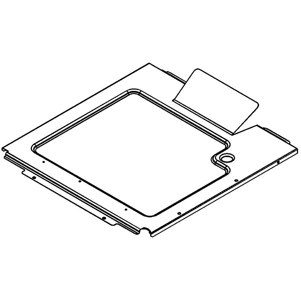 Part #w10208539, Crosley Burner Box