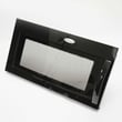 Microwave Door (black) for Whirlpool GMH3174XVS1 - Part W10216368