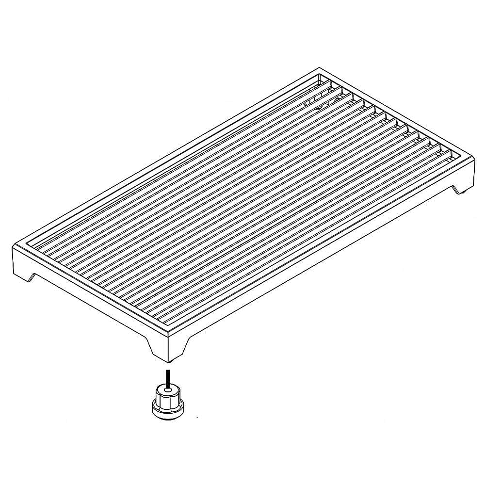 Part #w11241676, Range Grill Cooking Grate / 23.00 x 11.75 x 2.25