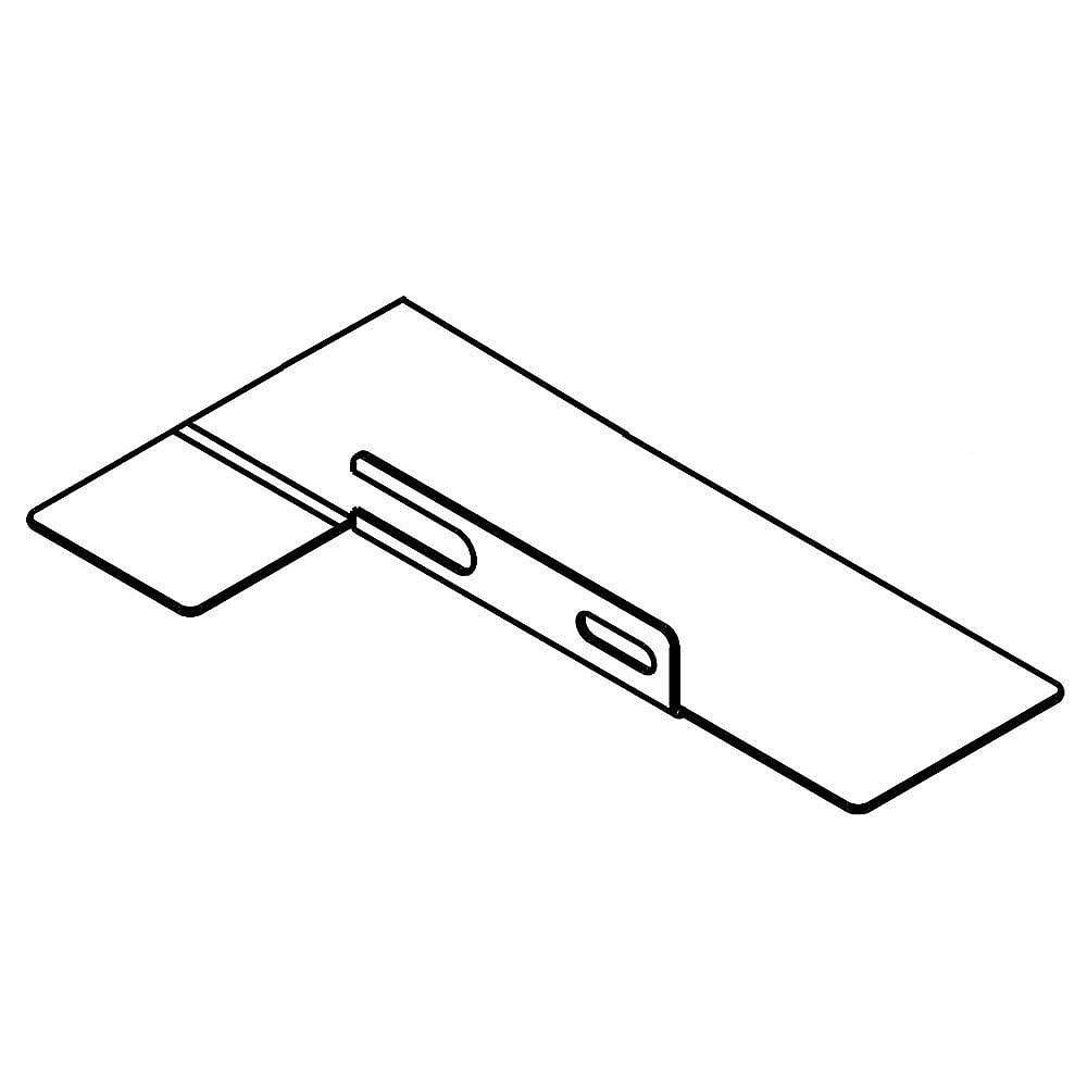 Part #w10224921, Mounting Bracket / 7.75 x 4.25 x 1.00