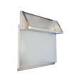 Whirlpool Cooktop Backsplash, 36-in for KitchenAid KXW8748YSS0 - Part W10225949