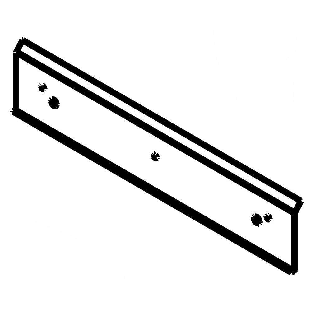 Photo of KitchenAid Part #w10226024, Heat Shield | 31.50 x 1.00 x 5.25 from Repair Parts Direct