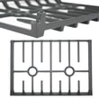 Burner Grate for Maytag MGR7775WS0 - Part W10233576