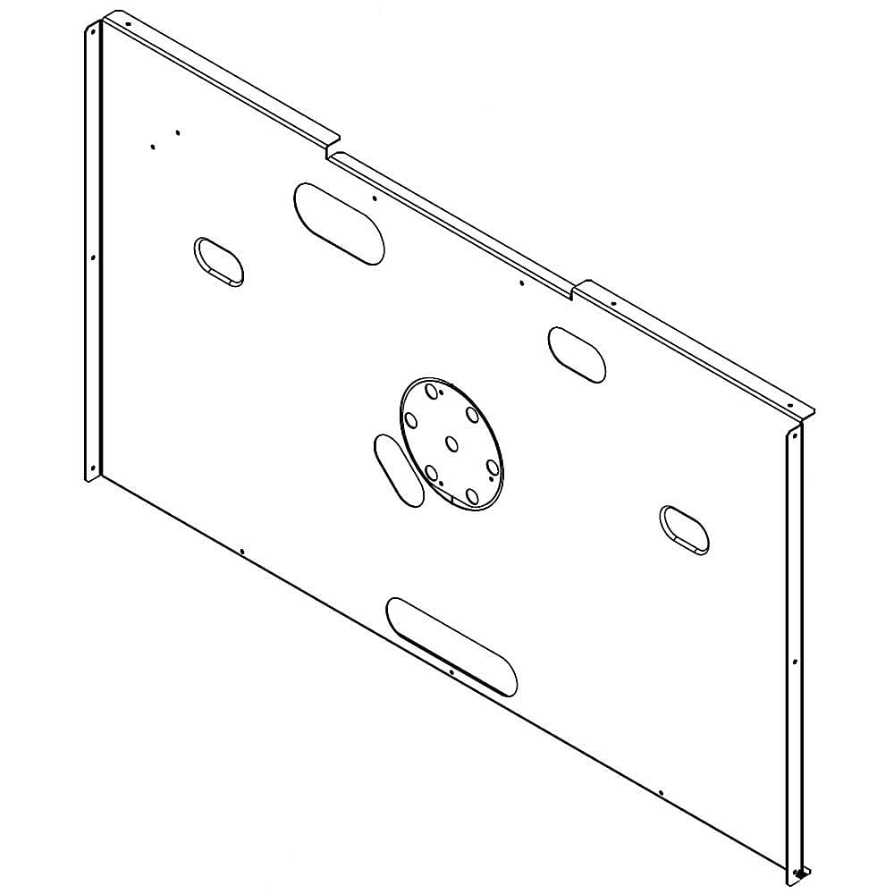 Part #w10235551, Rear Cover / 33.50 x 19.00 x 1.00