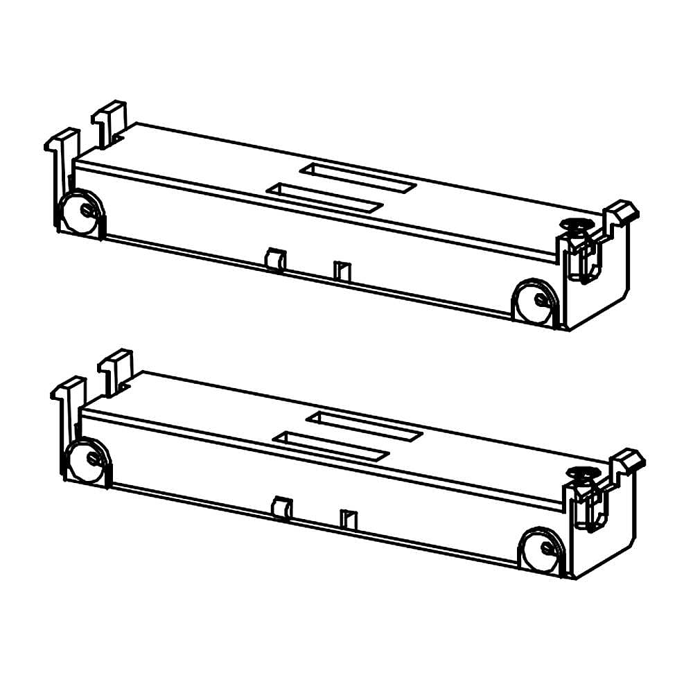 Part #w10235643, Downdraft Vent Filter Switch Kit / 5.12 x 2.25 x 1.25