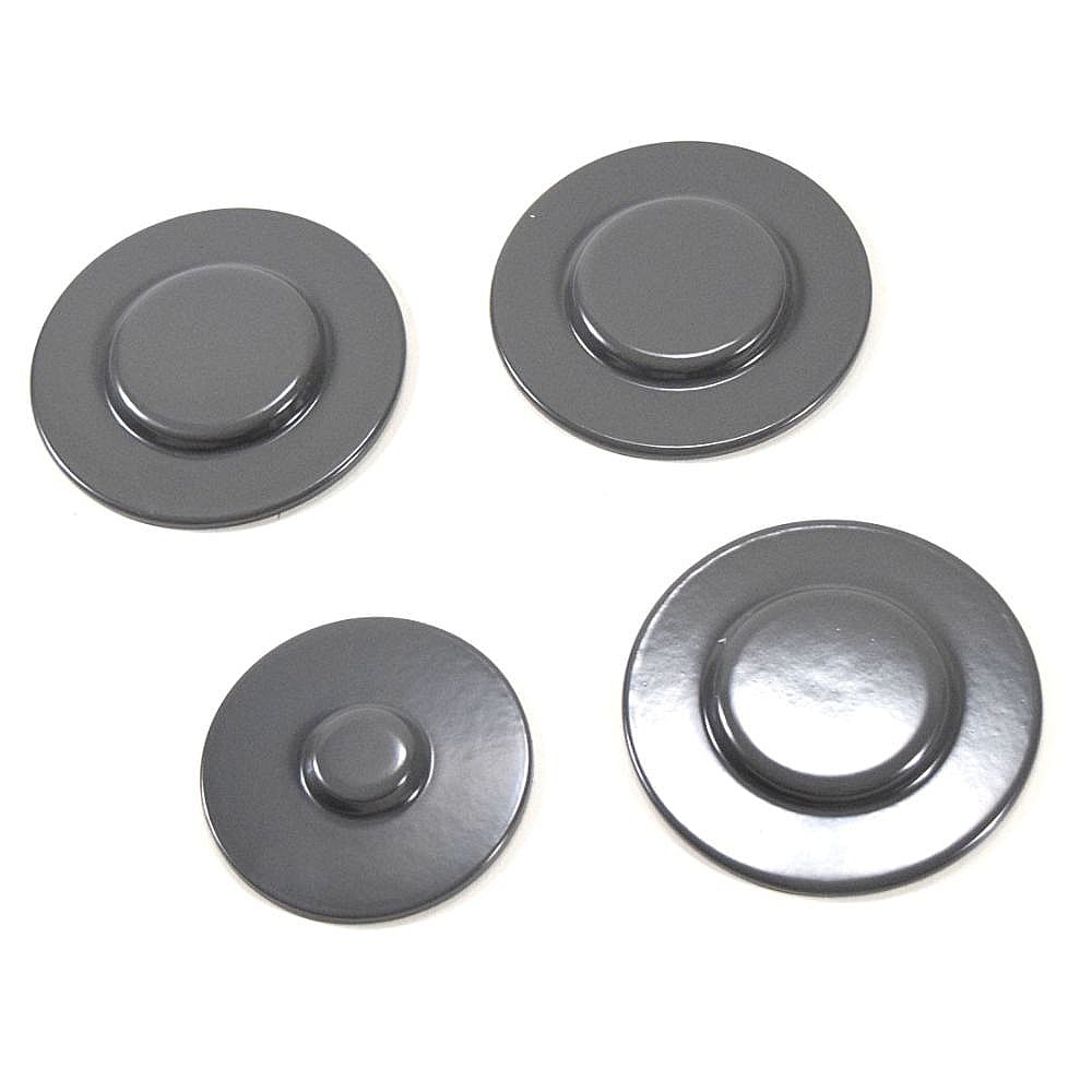 Cooktop Burner Cap Set (Gray)