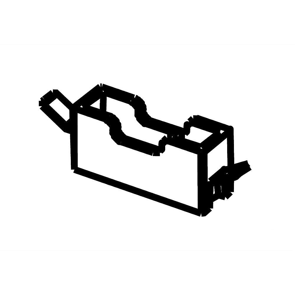 Part #w10245194, Microwave Fuse Holder / 2.50 x 1.00 x 0.50