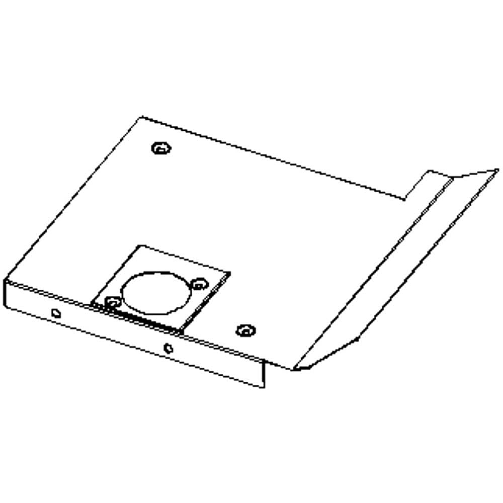 Whirlpool Part #w10247762, Duct Cover | 14.50 x 5.50 x 1.50