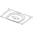 Plate for KitchenAid KHMS1857WSS0 - Part W10249318