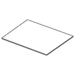 Microwave/hood Light Cover for KitchenAid KHMS1857WSS0 - Part W10249511
