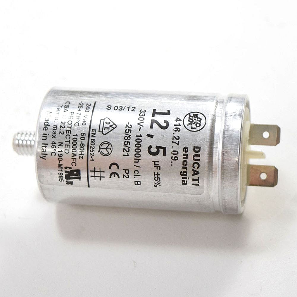 Part #w10256657, Range Hood Blower Motor Capacitor / 1.30 x 1.30 x 3.10