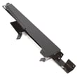 Range Control Panel End Cap, Right (black) for Whirlpool GGE350LWB00 - Part W10259162