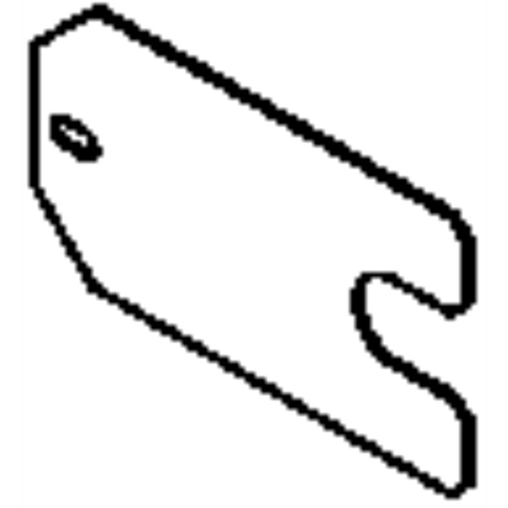 Part #w10269198, Access Cover / 3.75 x 0.05 x 2.00