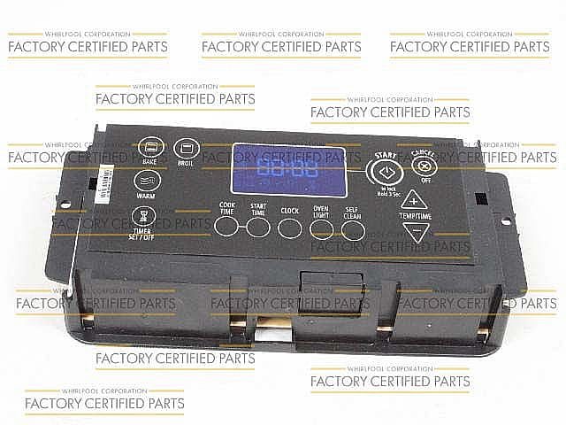 Photo of Range Oven Control Board and Clock from Repair Parts Direct