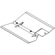 Burner Baffle for KitchenAid KFGD500ESS02 - Part W10272528