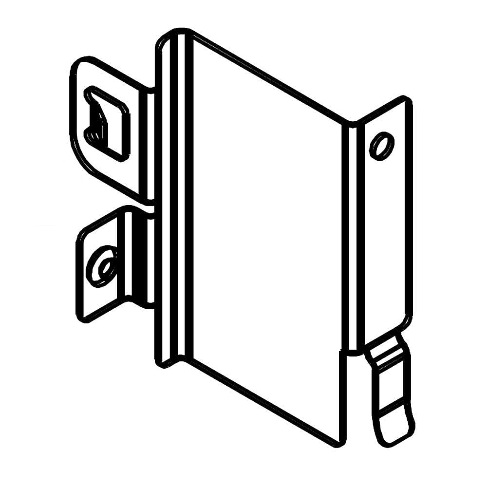 Part #w10273002, Bracket Support / 2.00 x 3.00 x 1.25