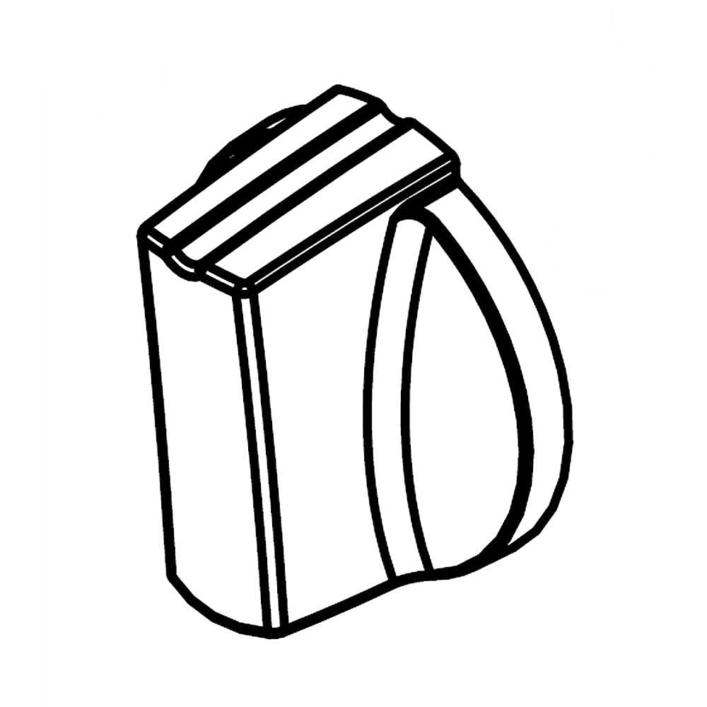 Part #w10274390, Range Knob / 6.00 x 7.00 x 5.00
