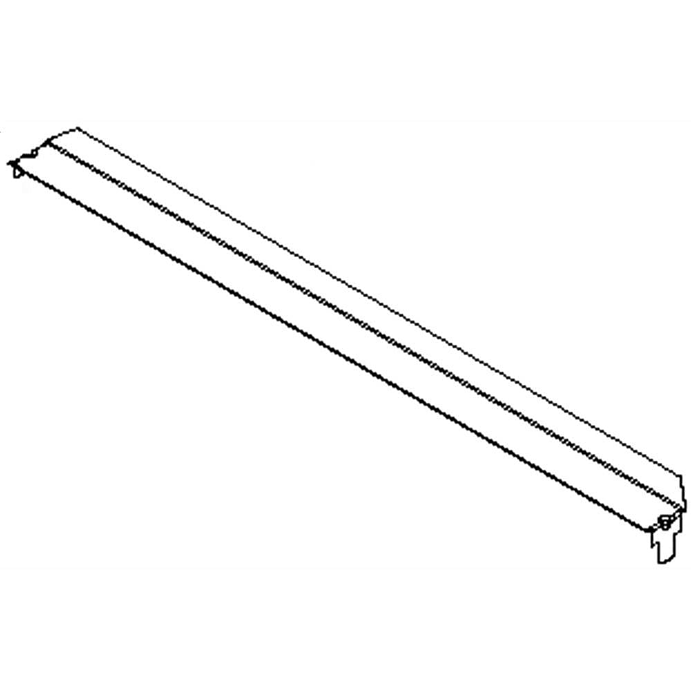 Part #w10282957, Wall Oven Hidden Bake Element Crossbar Support / 18.25 x 2.00 x 1.50