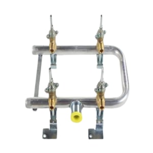 Cooktop Burner Manifold And Valve Assembly W10284355