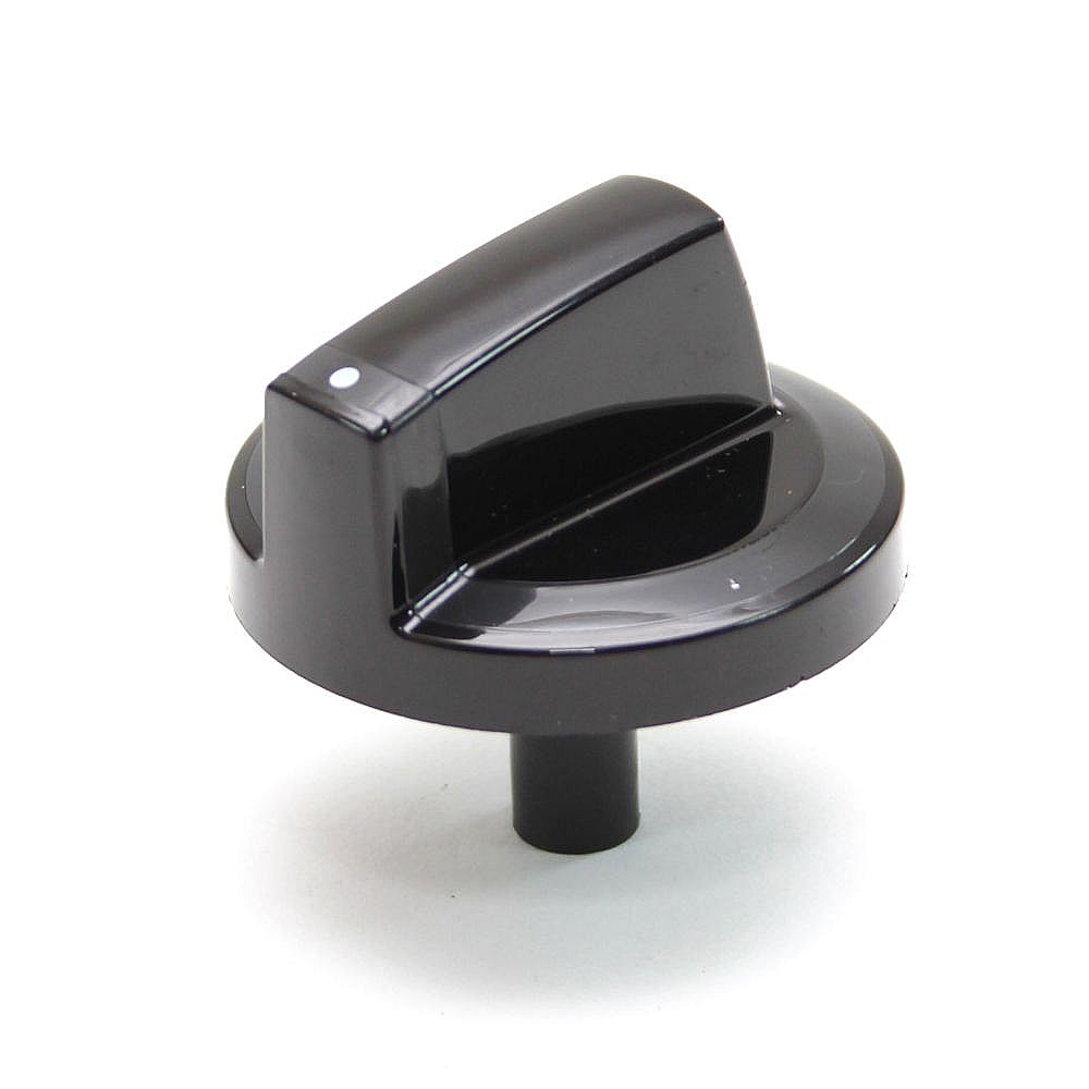 Part #wpw10284883, Cooktop Burner Knob (Black) (Replaces W10284883) / 2.00 x 2.00 x 2.00