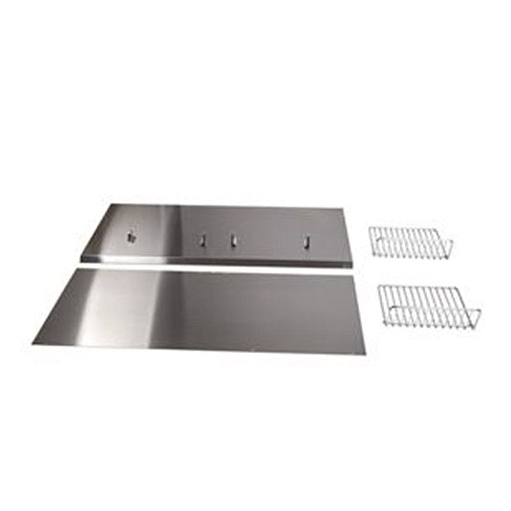 Part #w10285448, Range Backsplash Assembly / 38.75 x 26.00 x 6.25