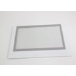 Range Oven Door Outer Panel Assembly (white) for Whirlpool WFE715H0ES0 - Part WPW10289141
