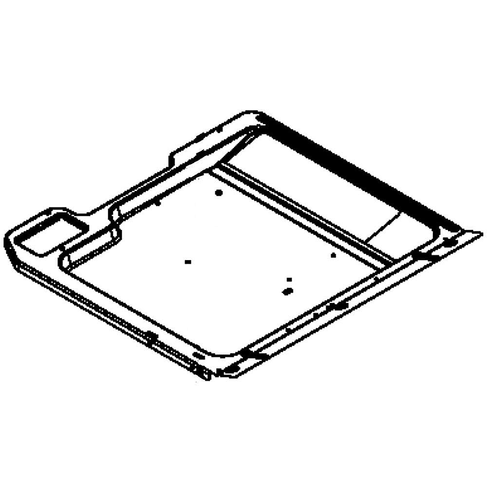 Part #w10289168, Range Oven Burner Box / 22.00 x 23.35 x 1.75