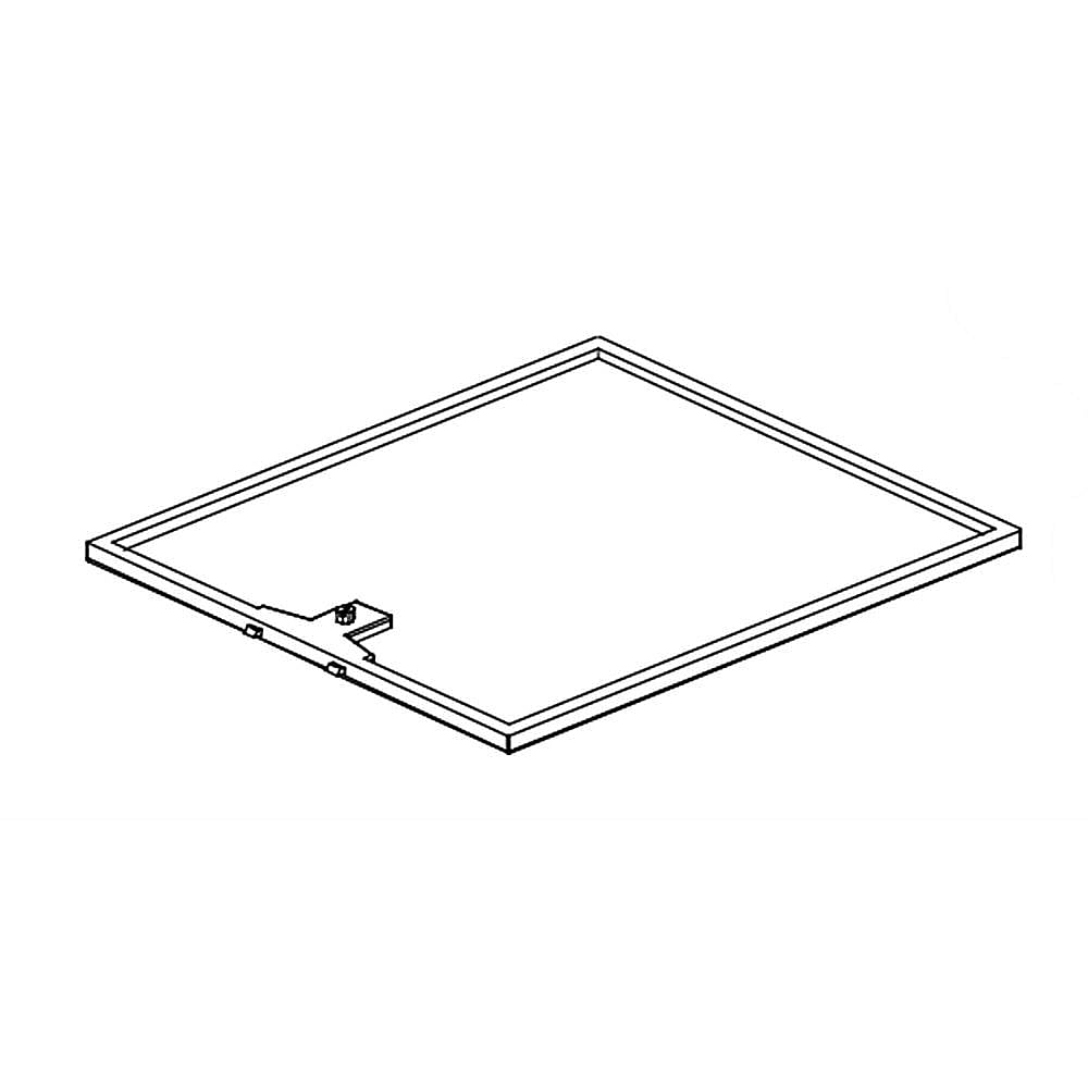 Part #w10291612, Range Hood Filter / 6.62 x 6.37 x 8.00