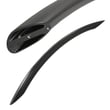 Range Storage Drawer Handle (black) for KitchenAid KERS807SWW04 - Part W10292375