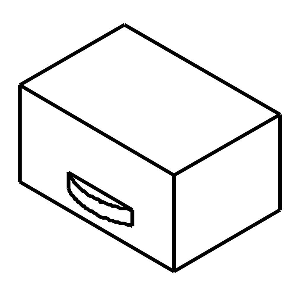Part #w10293967, Range Hood Blower Switch / 2.50 x 2.00 x 2.00