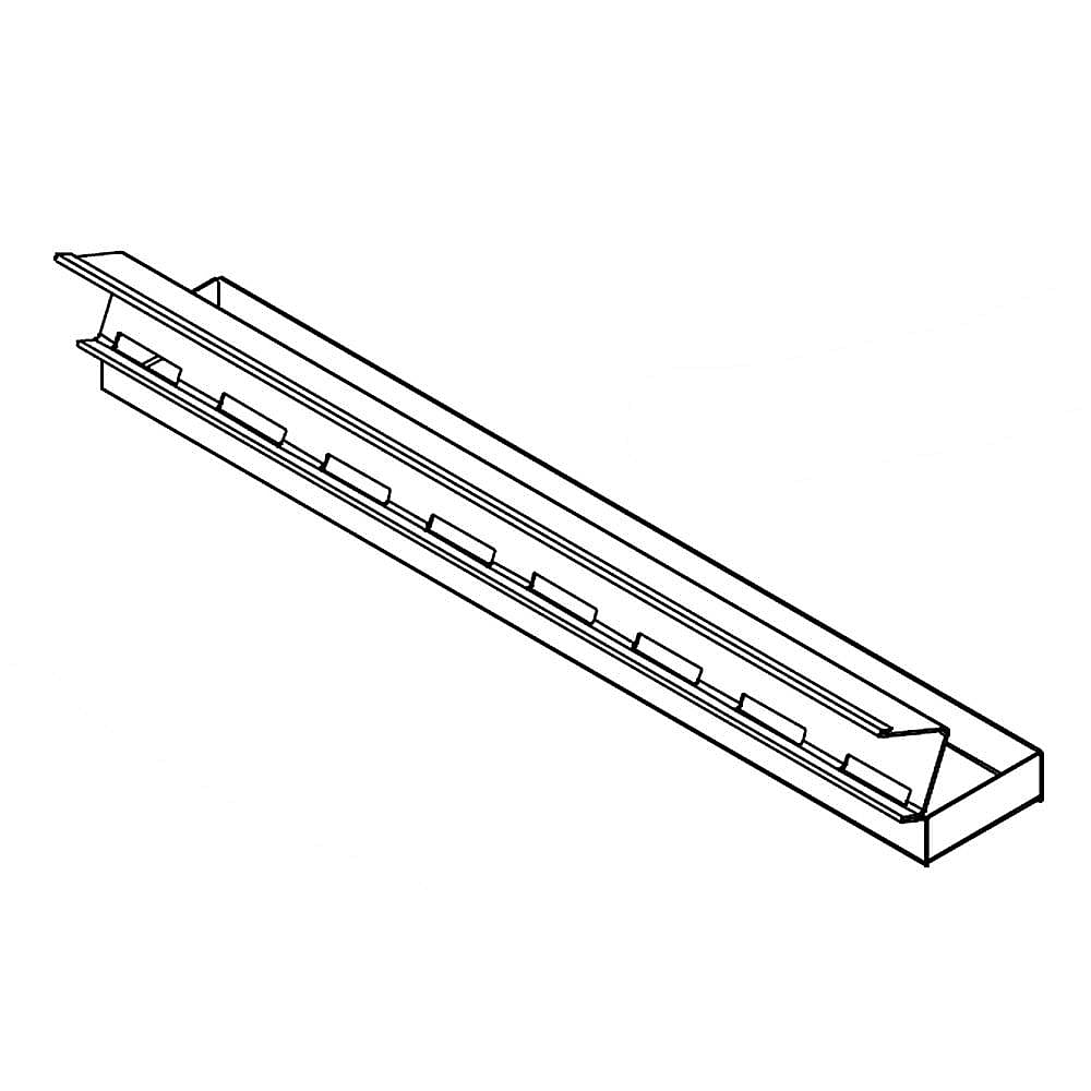 Part #w10294022, Range Hood Grease Channel / 15.00 x 1.50 x 3.50