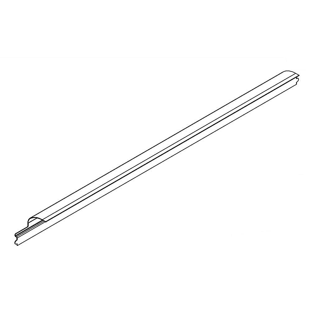 Part #w10294853, Range Oven Door Outer Panel Support Bracket / 14.00 x 1.50 x 1.50
