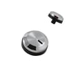 Range Surface Burner Knob for KitchenAid KECD807XBL01 - Part WPW10298835