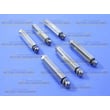 Gas Grill Sear Plate Rod Kit for KitchenAid KFRU488VSS00 - Part W10303326