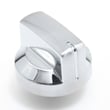 Cooktop Burner Knob (black) for KitchenAid KGCD807XBL02 - Part WPW10303835