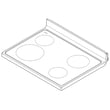 Range Main Top (white) for Whirlpool WFE321LWS0 - Part W10307656