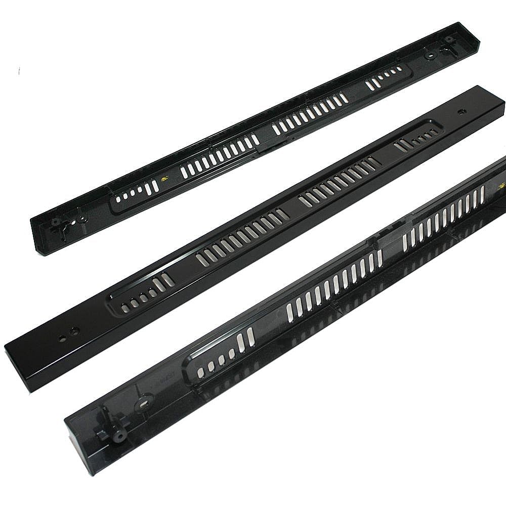 Part #wpw10310922, Range Oven Door Vent (Black) (Replaces W10310922) / 27.25 x 5.75 x 3.37