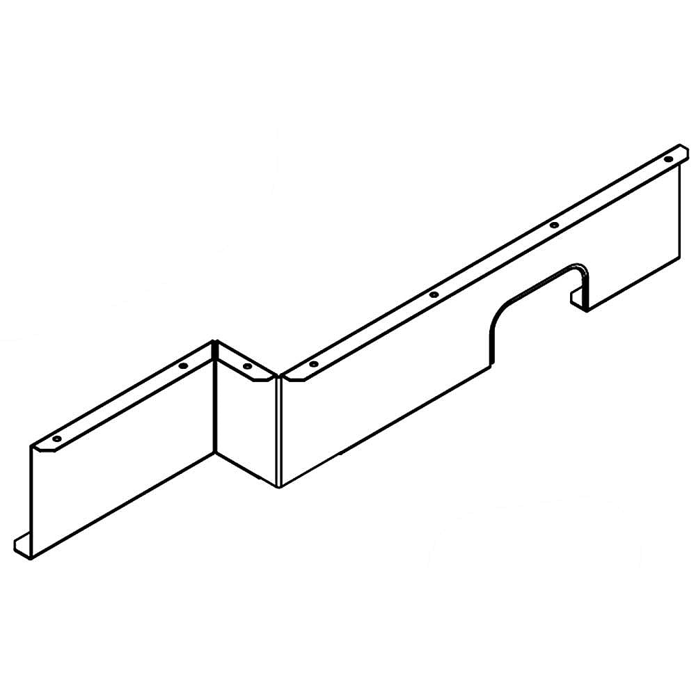 KitchenAid Part #w10311796, Heat Shield | 0.50 x 1.00 x 5.00