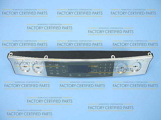 Part #w10314417, Whirlpool Range Control Panel Assembly (Stainless) / 35.00 x 5.00 x 5.00