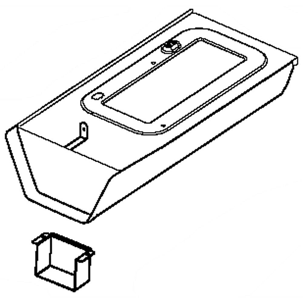 Part #w10315759, Base / 12.00 x 10.00 x 5.00