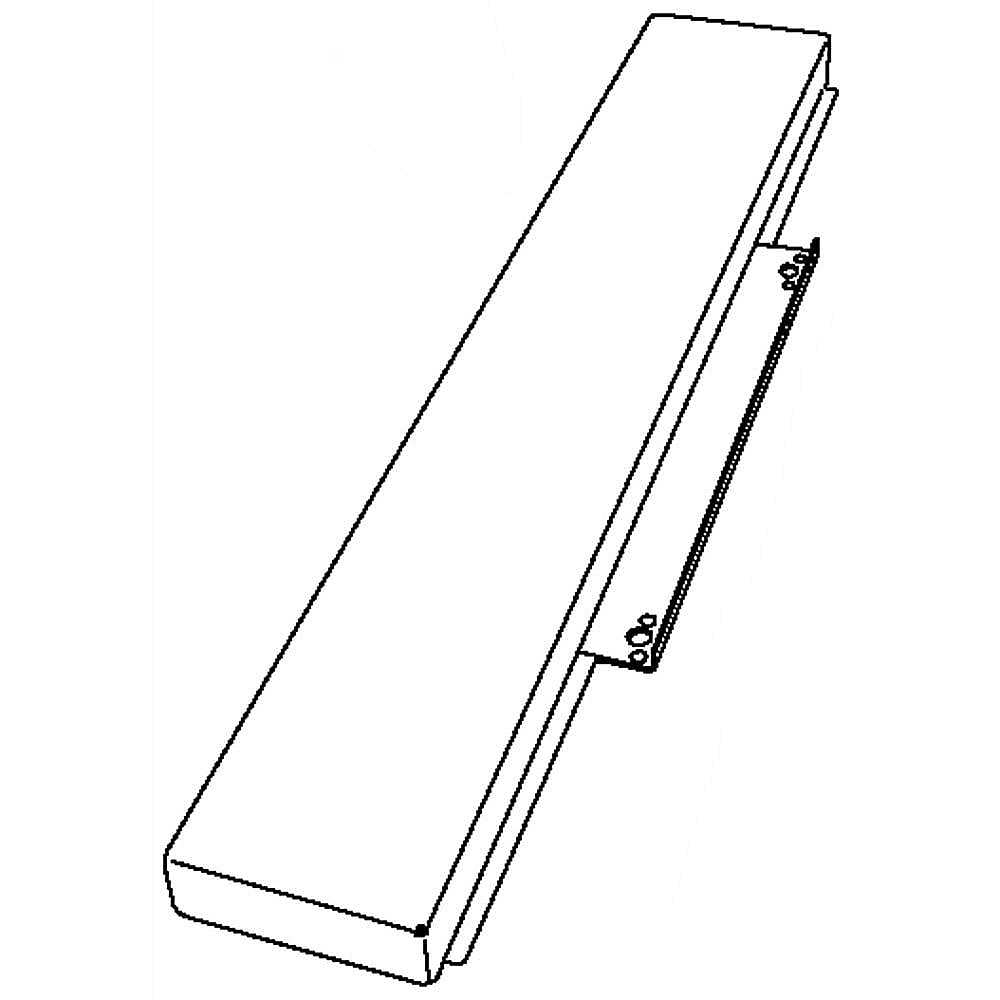 Part #w10317225, Microwave Trim / 22.00 x 4.50 x 2.50