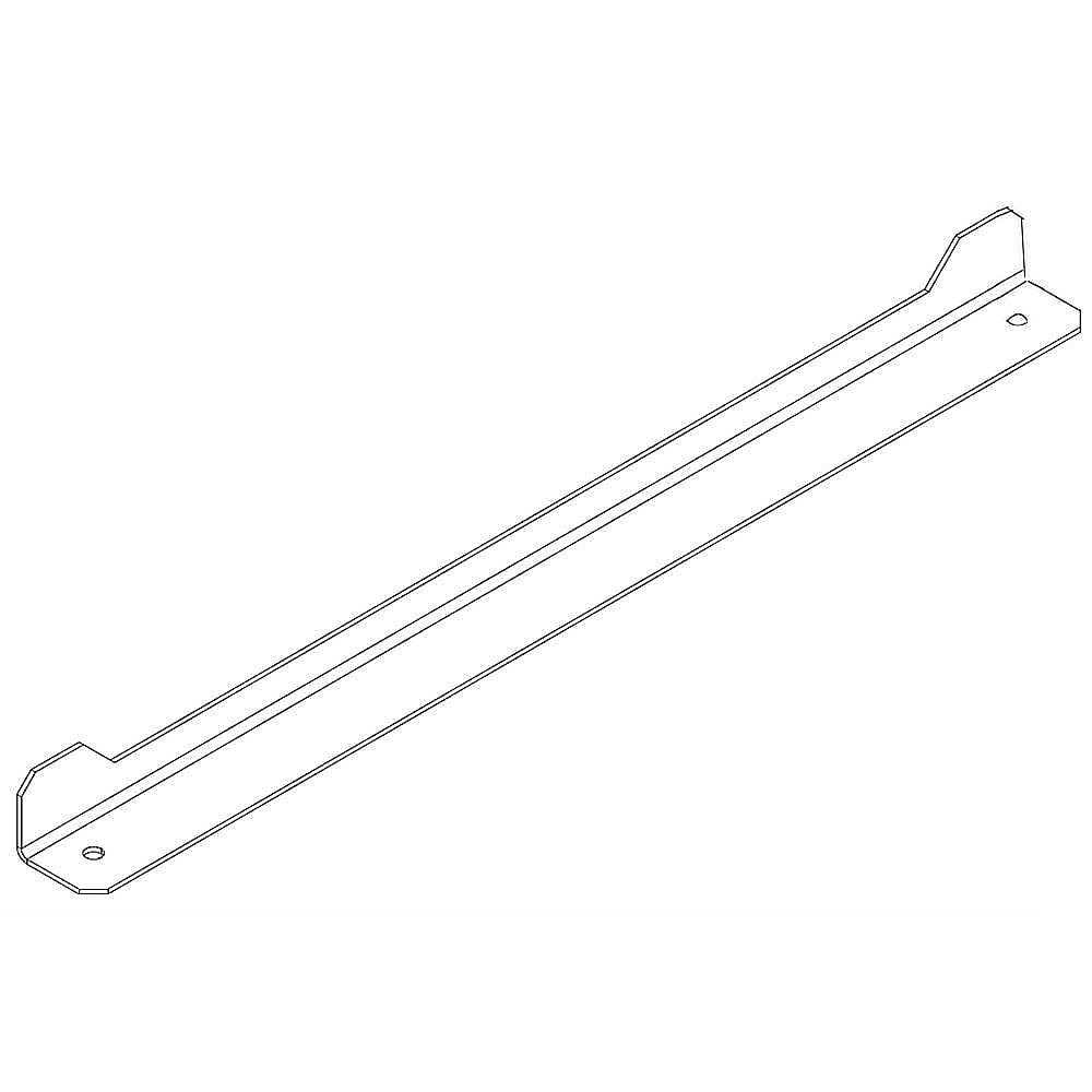 KitchenAid Part #w10317437, Support | 8.25 x 0.75 x 0.50